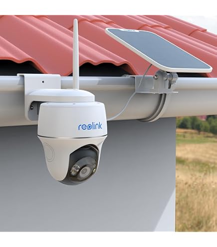 Amazon.co.jp: Reolink Argus PTカメラとソーラーパネル用雨樋マウント